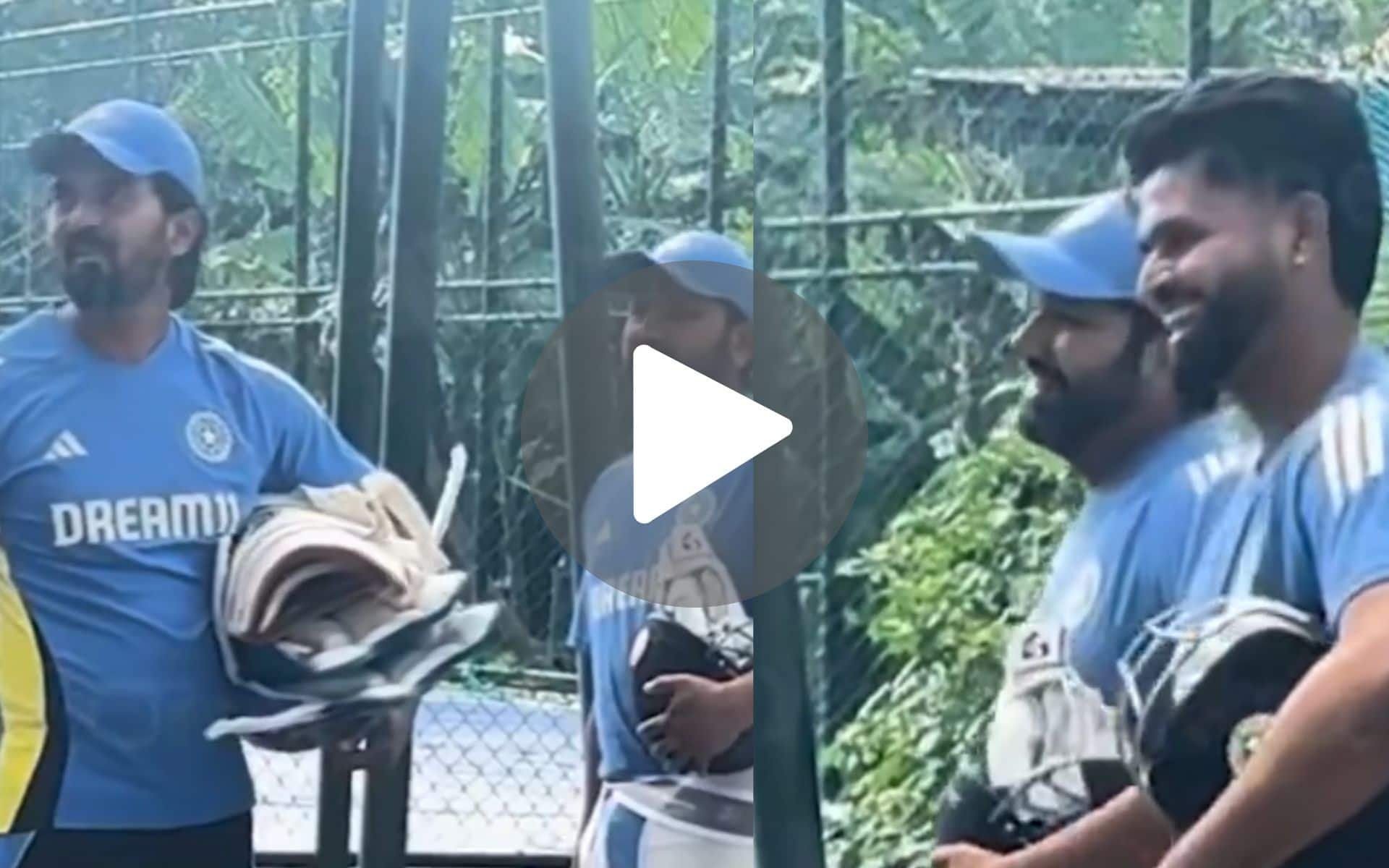 [Watch] Rohit Sharma's Humorous Exchange With Senior Pros KL Rahul, Shreyas Iyer Ahead Of ODI Series